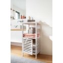 Storage basket, gray - 2 pieces in set, ZELLER