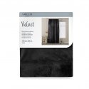 Öö kardin AmeliaHome VELVET 140X245 cm, 1 tk, riba/kinnitused, värv: must Öö kardin AmeliaHome VELVET 140X245 cm, 1 tk, riba/kinnitused, värv: must