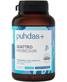 Puhdas+ Quattro Magnesium 120 capsules