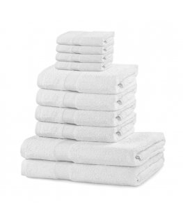 Полотенце DecoKing RANŠŠLUSŠKA / УХОД/WHI/SET2*70x140+4*50x100+4*30X50