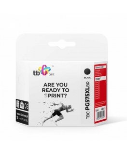Tb Print Ink, designed for Canon Pixma TS3550i tbc-pg575xlbr, black, refurbished