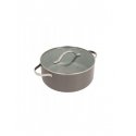 Ketaus indas su dangčiu MAESTRO MR-4009 (MR-4009-28) 28 cm 7.0 l Pilkas