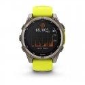 Garmin fenix 8 3,3 cm (1.3") 47 mm Цифровой 260 x 260 пикселей Сенсорный экран Титановый Wi-Fi GPS (