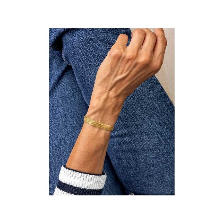 Marc Malone Madinga gold bracelet Sylvia Gold Bracelet MCB24029G – 3