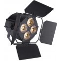 Spotlight LIGHT4ME P4 WW scenos prožektorius LED PAR sooja valgega Spotlight LIGHT4ME P4 WW scenos prožektorius LED PAR sooja valgega
