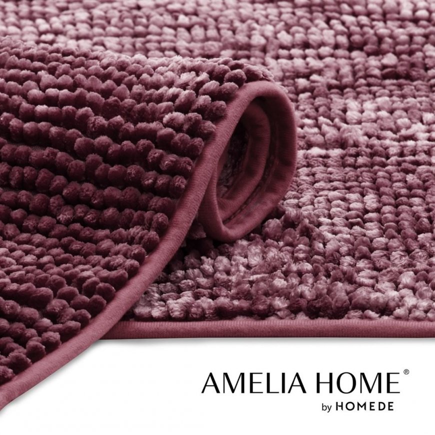 Vannas paklājs AmeliaHome Bati 60x90 cm, krāsa: violetā/rozā – 2
