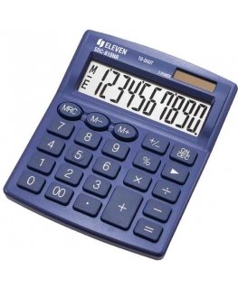 Eleven Eleven calculator SDC810NRNVE, dark blue, desktop, 10 places, dual power source