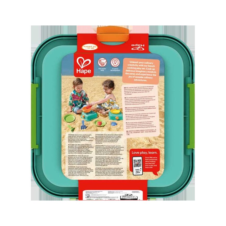 Набор песочных игрушек для приготовления пищи HAPE, E4106K – 2
