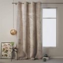 Night curtain with rings AmeliaHome VELVET 140X270 cm, 1 pc., color: sand