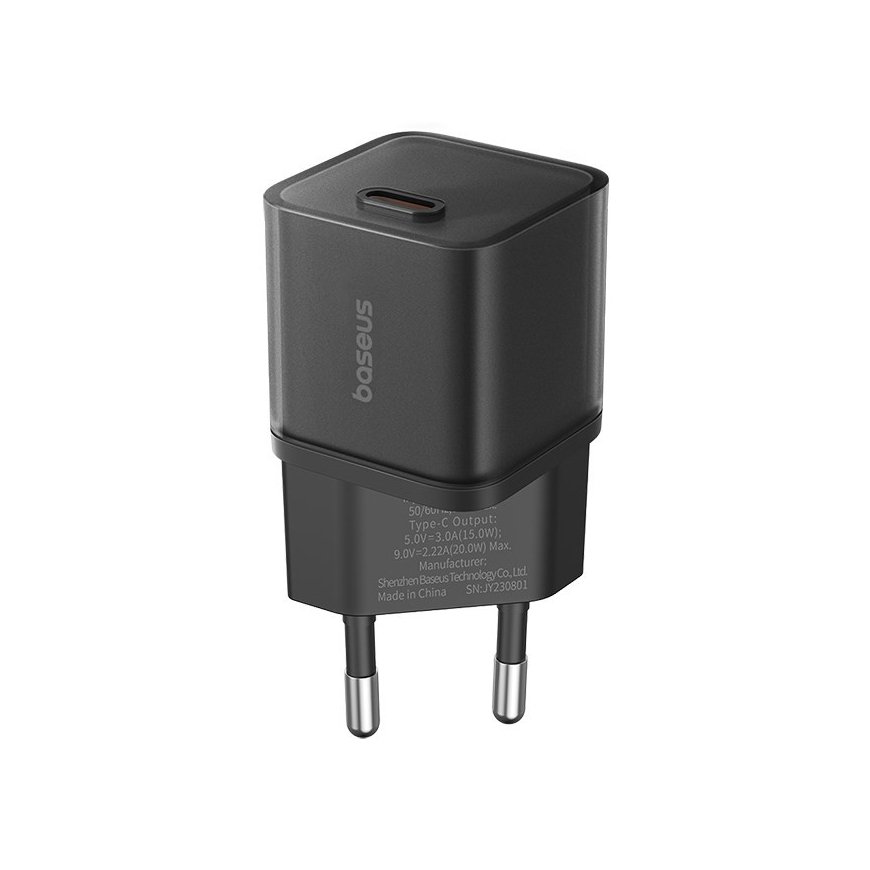 Baseus GAN5S P10162503113-00 Mains Charger 20 W Black