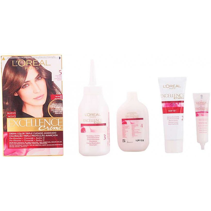 Püsiv värv Excellence L'Oreal Make Up Šveitsi pruun Nº 5 – 2