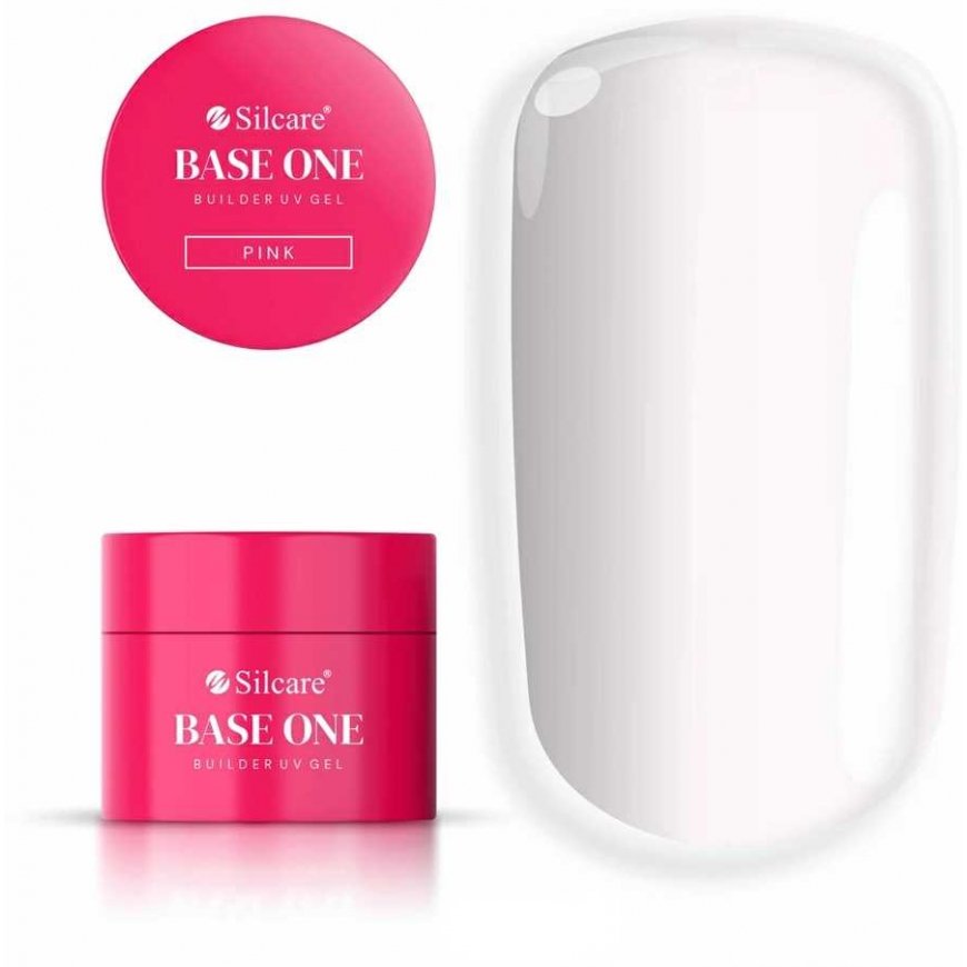 Silcare "Base One Rožinė" nagu
