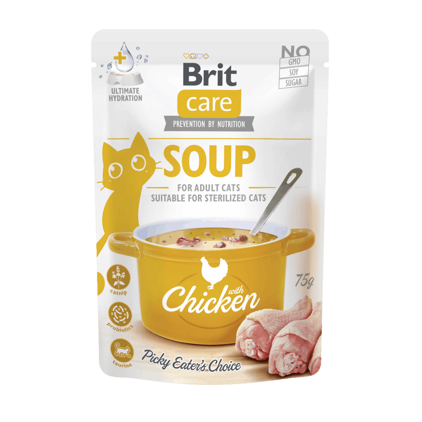BRIT Care Soup Salmon - soup for cat - 75g