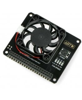 Argon Fan HAT v1.5 - module with a fan, designed for Raspberry Pi