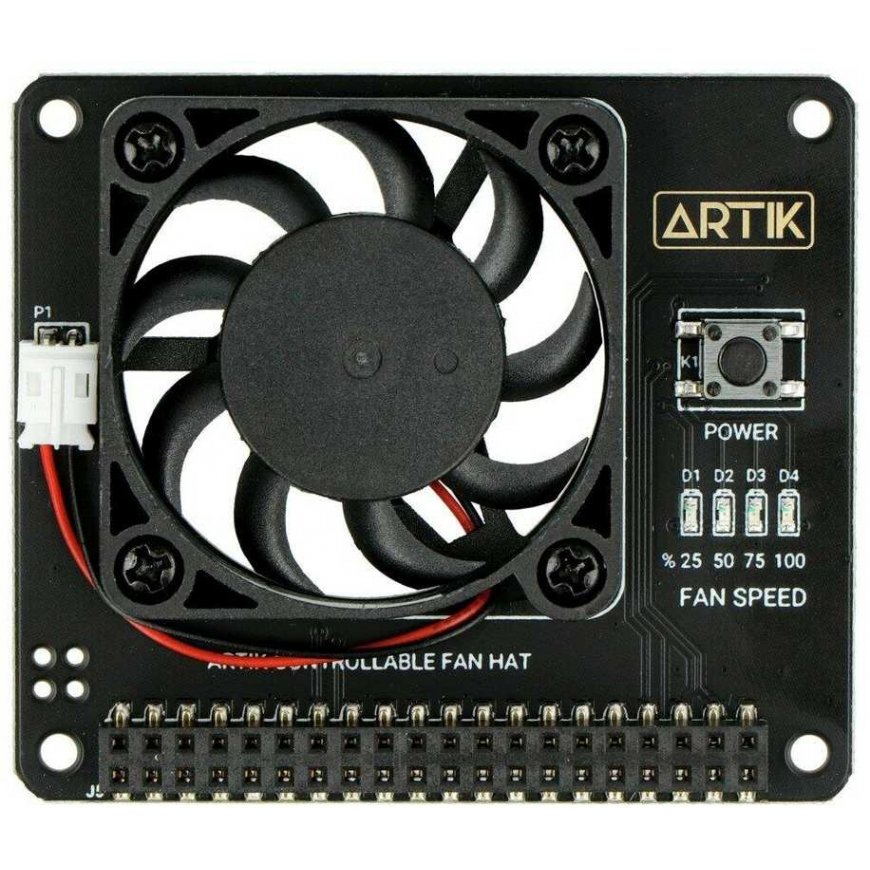 Argon Fan HAT v1.5 - модуль с вентилятором, предназначенный для Raspberry Pi – 2
