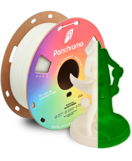 Polymaker Panchroma™ PLA Hohtava Pimeässä 1,75 mm 1kg - Hohtava Vihreä