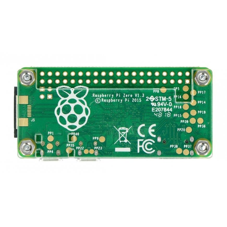 Gravlaser Raspberry Pi Zero -kotelo, Fluo Open, läpinäkyvä – 3