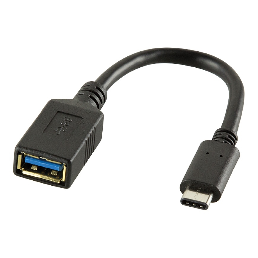 LogiLink USB C - USB A 0.15m USB кабель USB 3.2 Gen 2 (3.1 Gen 2) 0,15 m Черный