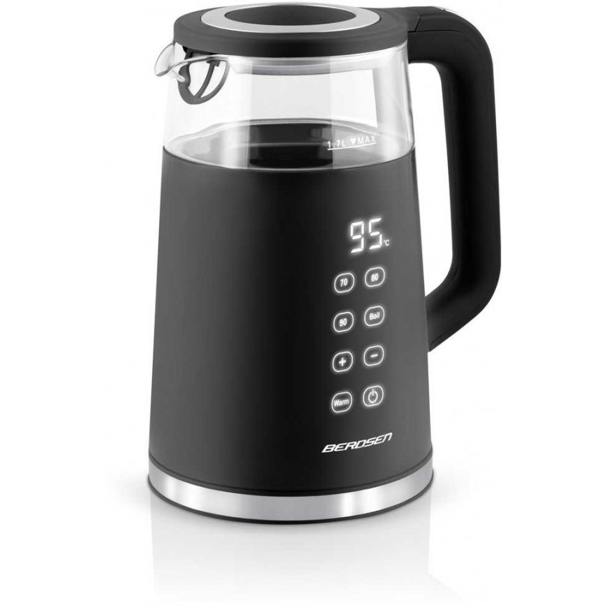 Elektrinis virdulys 1,7l Berdsen BD-707 juoda – 2