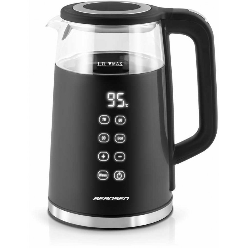 Sähkökannu 1,7l Berdsen BD-707 musta – 3
