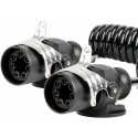 Amio Spiral Trailer Connector 2x 7 PIN EBS 5m 24V Amio Spiral Trailer Connector 2x 7 PIN EBS 5m 24V