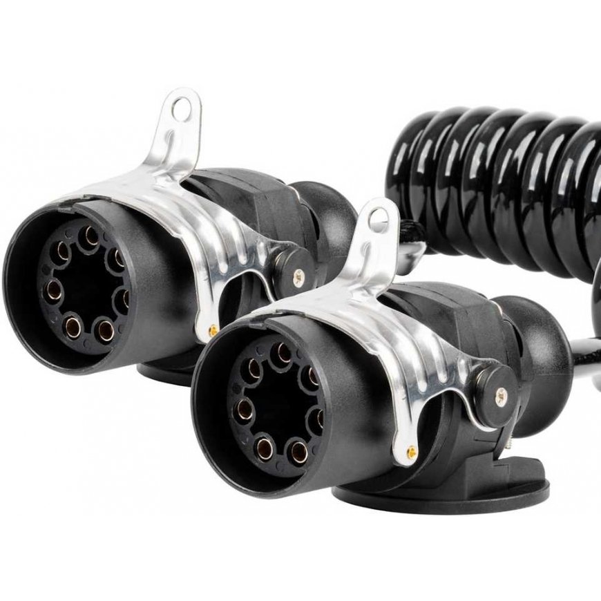 Amio Spiralinė priekabos jungtis 2x 7 PIN EBS 5m 24V – 2