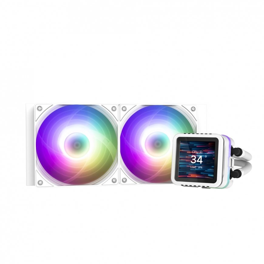 Zalman Alpha2 DS A24 240mm Balta