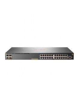 HPE Aruba Networking 2930F 24G PoE+ 4SFP+ Hallatav L3 Gigabit Ethernet (10/100/1000) Power over Ethernet (PoE) 1U