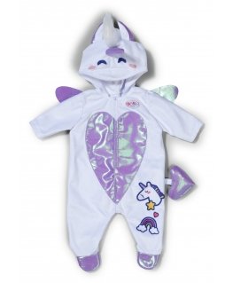 BABY born Unicorn Onesie 43cm Nuku kombe