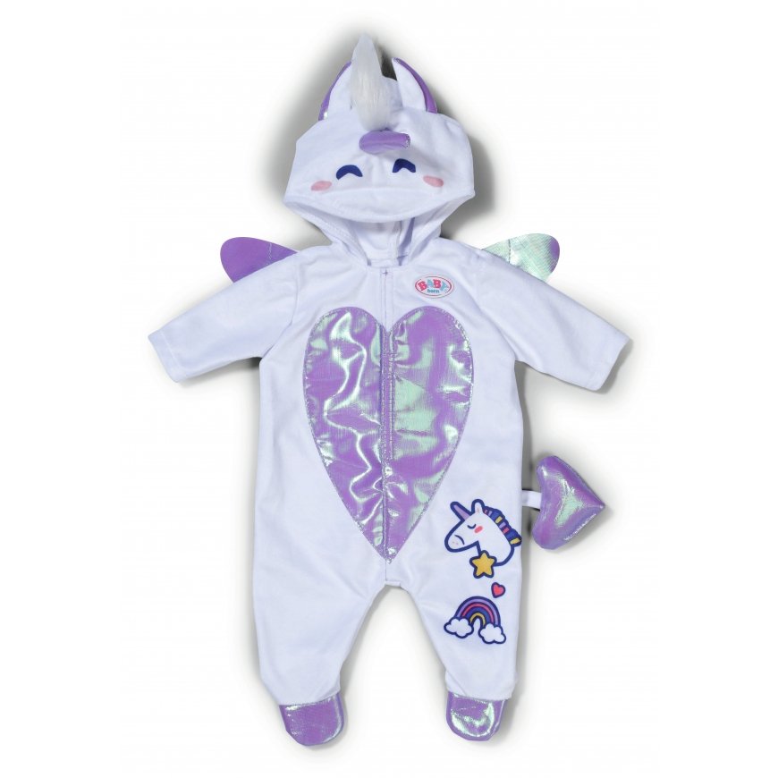 Zapf BABY born Unicorn Onesie 43cm