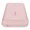Belkin BPB021HQPK akku- ja paristolaturi 10000 mAh Vaaleanpunainen Belkin BPB021HQPK akku- ja paristolaturi 10000 mAh Vaaleanpunainen