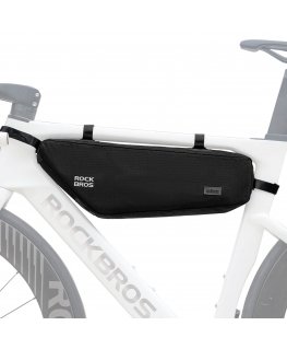 Rockbros velosipēdu soma rāmim zem augšējā caurules 2.9l - melna