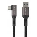 GENESIS NVC-2220 USB-kaabel USB 3.2 Gen 1 (3.1 Gen 1) 3 m USB A USB C Must, Hall GENESIS NVC-2220 USB-kaabel USB 3.2 Gen 1 (3.1 Gen 1) 3 m USB A USB C Must, Hall