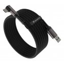 GENESIS NVC-2220 USB кабель USB 3.2 Gen 1 (3.1 Gen 1) 3 m USB A USB C Черный, Серый GENESIS NVC-2220 USB кабель USB 3.2 Gen 1 (3.1 Gen 1) 3 m USB A USB C Черный, Серый