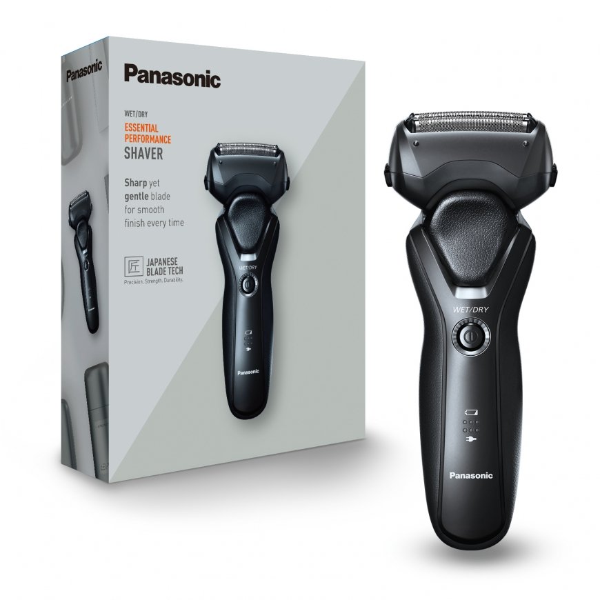 Panasonic ES-RT37 Teräverkollinen parranajokone Trimmeri musta