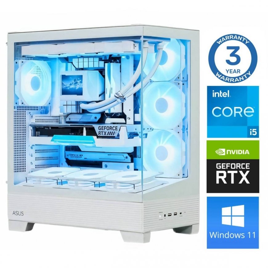 INTOP i5-14400F 64GB DDR5 1TB SSD M.2 NVME+2TB RTX5070Ti 16GB WIN11Pro