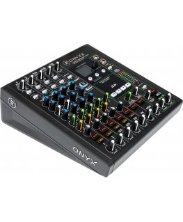 Mackie ONYX 8 8 kanāli 20 - 30000 Hz Melns