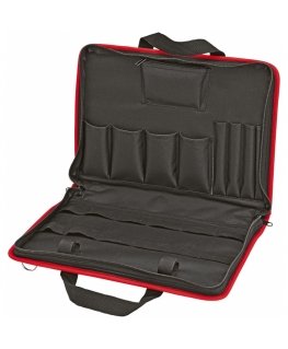 Knipex 00 21 11 LE työkalulaatikko musta, Punainen Polyesteri