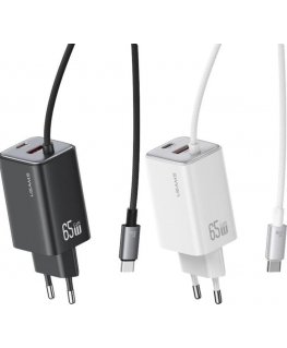 USAMS JC Series CC266 65W GaN Nopea Lataus 2x