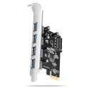 Axagon PCEU-430RS интерфейсная карта/адаптер Внутренний USB 3.2 Gen 1 (3.1 Gen 1) Axagon PCEU-430RS интерфейсная карта/адаптер Внутренний USB 3.2 Gen 1 (3.1 Gen 1)