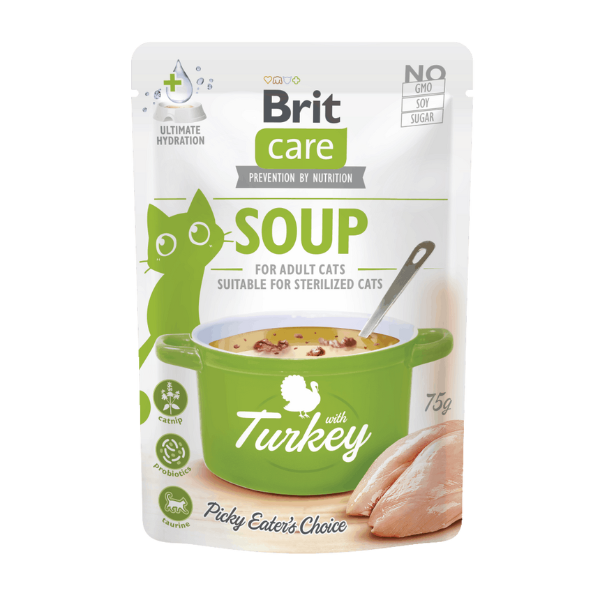BRIT Care Supp Türgi - supp kassidele - 75g