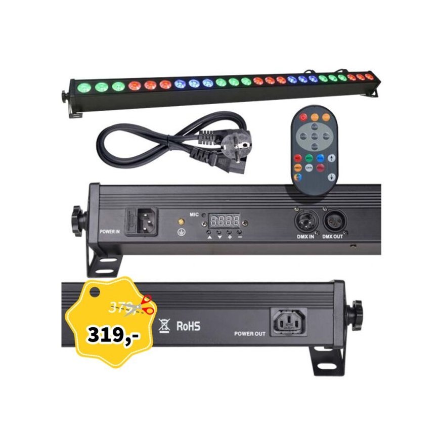 LIGHT4ME IP BAR 12 IR valaistuskaari