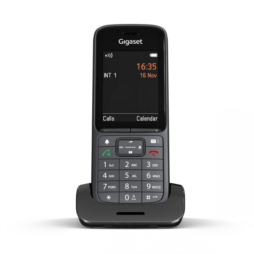 Gigaset SL800H PRO Аналоговый/DECT телефон Идентификация абонента (Caller ID) Антрацит – 2