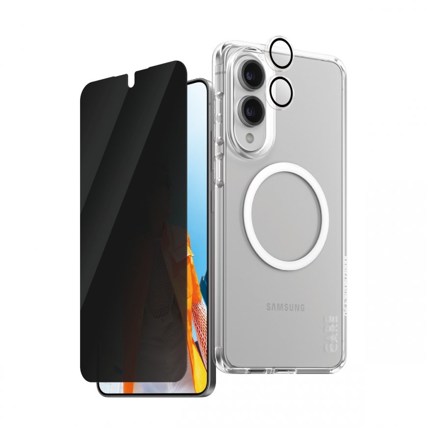 PanzerGlass CARE by ® Flagship 3-in-1 Privacy Bundle Samsung S25 Edge