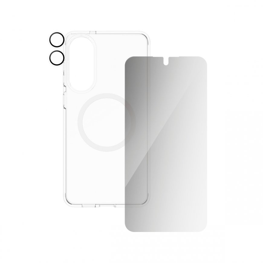 PanzerGlass CARE by ® Flagship 3-in-1 Privacy Bundle Samsung S25 Edge – 4