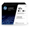 HP 87X High Yield melnās Original LaserJet tonera kasetnes (komplektā 2 gab.) HP 87X High Yield melnās Original LaserJet tonera kasetnes (komplektā 2 gab.)