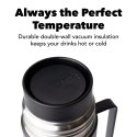 MiiR-termospullo kahdella kupilla Tomo 1L Valkoinen MiiR-termospullo kahdella kupilla Tomo 1L Valkoinen