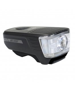 Priekšējais lukturis Rock Machine F.Light 50 USB Black/Grey