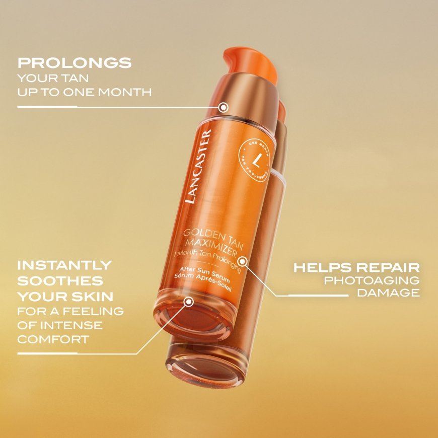 Lancaster Golden Tan Maximizer ādas kopšanas līdzeklis pēc sauļošanās 30 ml Emulsija Seja – 3