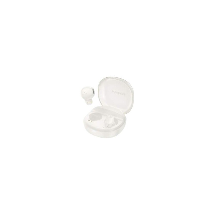 Наушники Borofone TWS Bluetooth FQ10 Joyful белые